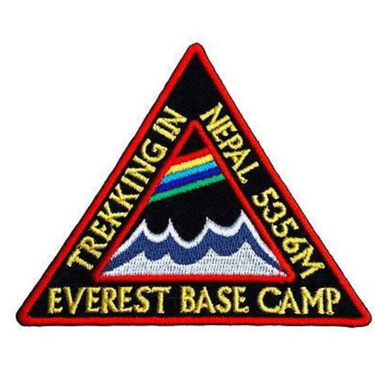 Trekking in Nepal Everest Base Camp Patch (3.5 Inch) Iron-on Badge