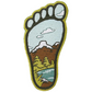 Bigfoot Sasquatch Patch (3.5 Inch) Iron/Sew-on Badge Big Foot Yeti Patches
