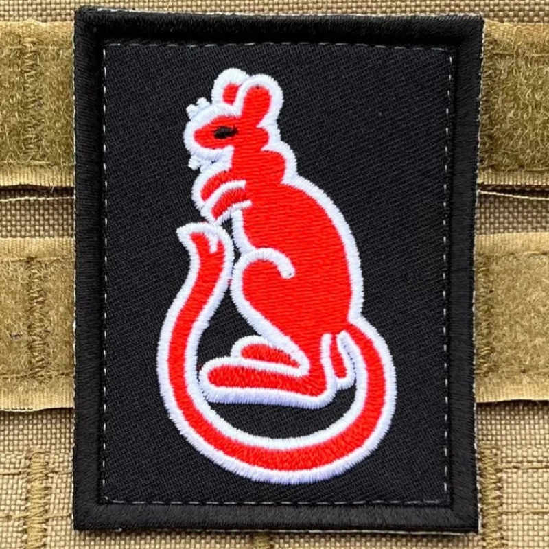 British Army Desert Rats Patch (3 inch) Velcro Badge