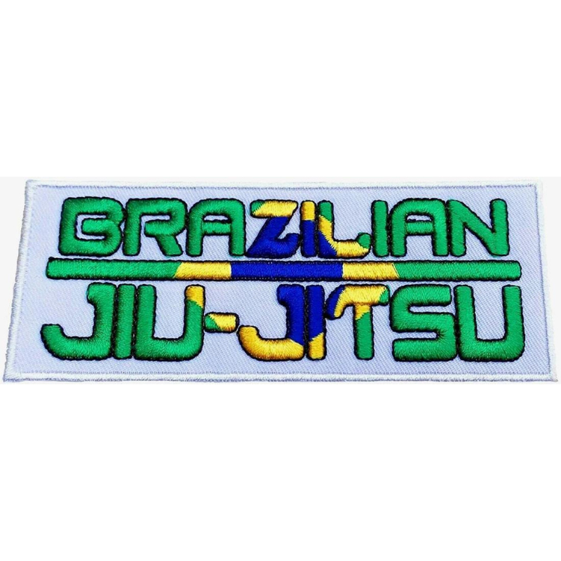Brazilian Jiu Jitsu Patch (5 Inch) Iron/Sew-on Badge BJJ Kimono