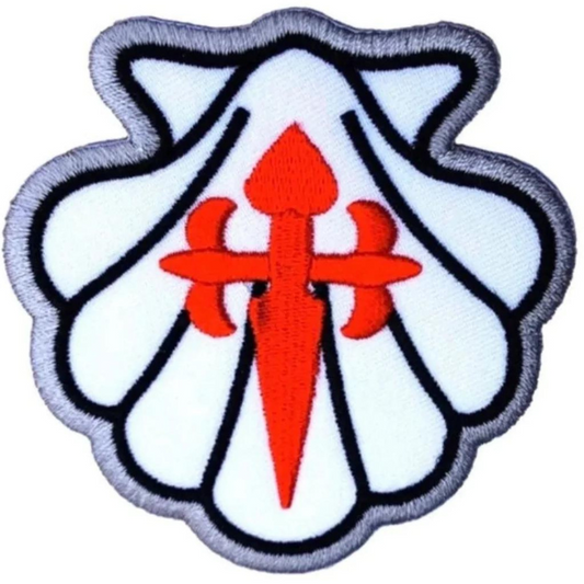 Camino Shell Patch (3 Inch) Iron-On Badge