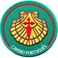 Camino Portugal Patch (3.5 Inch) Iron-on Badge