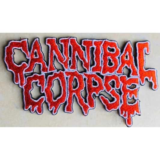 Cannibal Corpse Patch (4 Inch) Iron or Sew-On Badge Metal Music Patches