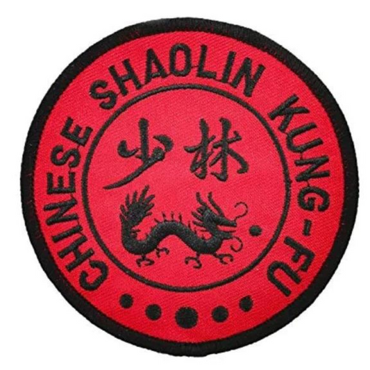 Chinese Kung Fu Shaolin Patch (3.5 Inch) Iron/Sew-on Badge Wushu Quan Shinobi