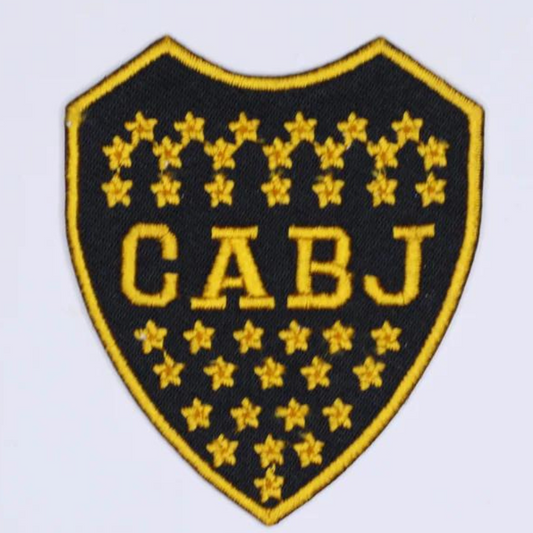 Club Atlético Boca Juniors FC (2 Inch) Iron/Sew-on Badge Football Crest