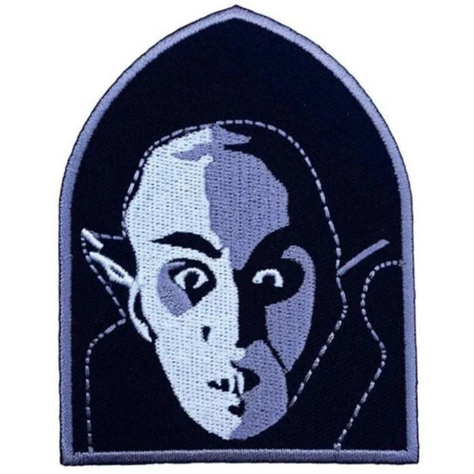 Count Orlock Patch (3.5 Inch) Nosferatu Iron-on Badge Horror Movie Vampire
