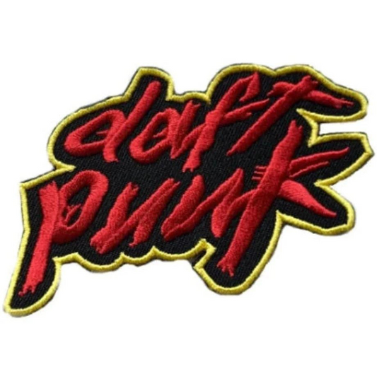 Daft Punk Logo Patch (3.5 Inch) Iron or Sew-on Badge Music Tribute Patches