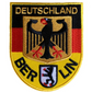 Deutschland Berlin Germany Patch (3.5 Inch) Iron-on Badge