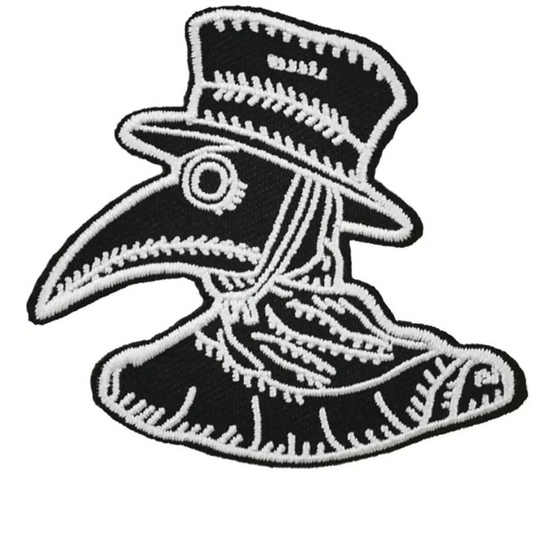 Doctor Schnabel Steampunk Patch (2.5 Inch) Iron-on Badge Plague Doctors Mask