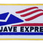 Mojave Express Courier Logo Patch (4 Inch) Fallout Iron/Sew-on Badge Gamer Patches