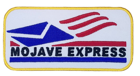 Mojave Express Courier Logo Patch (4 Inch) Fallout Iron/Sew-on Badge Gamer Patches