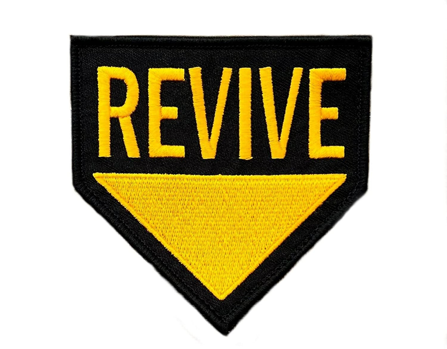 Revive Me! Patch (3.5 Inch) Hook & Loop Velcro Badge Army SpecOps Black Ops Tactical Patches
