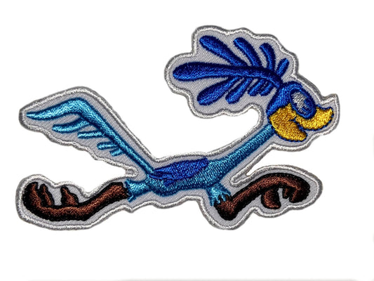 Road Runner Patch (3.5 Inch) Iron/Sew on Badge Retro Toons Cartoons Beep Beep Wile Costume Patches