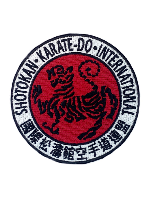Shotokan Karate-Do International Patch (3.5 Inch) Iron/Sew-on Badge