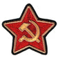 USSR Communist Patch (3 Inch) Velcro Badge Insignia Hammer & Sickle Soviet Union Crest Russia