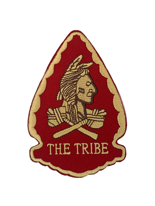 US Navy Seals The Tribe Patch (4 Inch) Iron/Sew-on Badge American Military Red Team Squadron Uniform Insignia Emblem Crest Costume Repro Patches