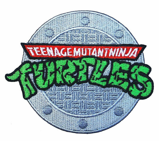 TMNT Sewer Patch (3 Inch) Iron-on Badge Teenage Mutant Ninja Turtles Costume Patches