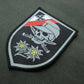 WW2 German Abzeichen Patch (3.5 Inch) Germany War Militaria Shoulder Skull Badge