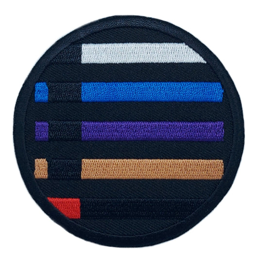 Brazilian Jiu Jitsu Patch (3 Inch) Belts Embroidered Iron-on Badge BJJ Kimono Gi, Bag, Cap, Jacket GIFT