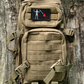 Navy SEAL Team Blackbeard Pirate Flag Patch (3.75 Inch) Velcro Badge (Hook Loop) Edward Teach Battlefield 4
