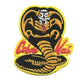 Cobra Kai Patch (3 Inch) The Karate Kid Iron or Sew-on Badge Snake Logo Dojo DIY Costume Patches