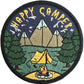 Happy Camper Patch (3 Inch) Iron-on Badge Backpacks Adventure Camping Trails