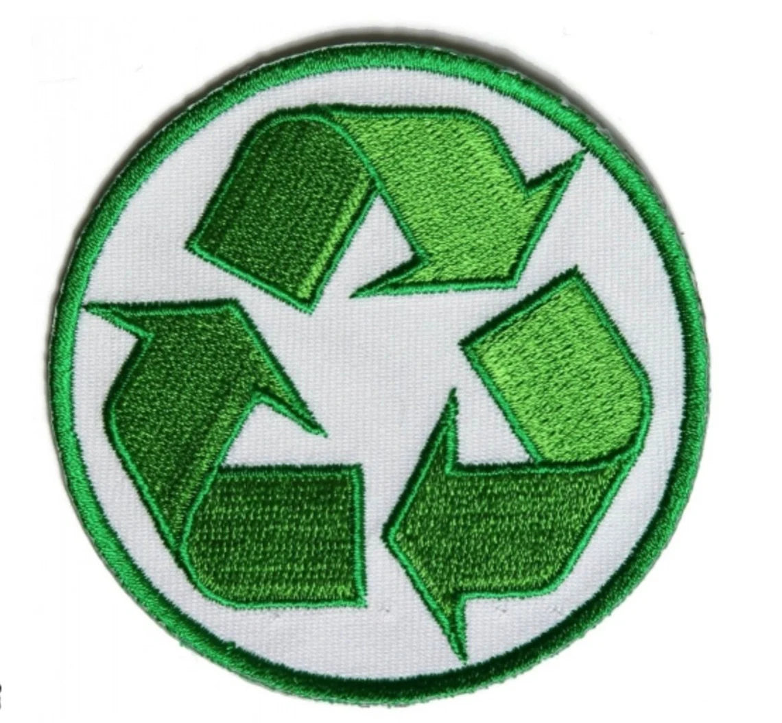 Recycle Logo Patch (3 Inch) Iron-on