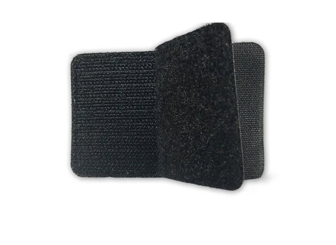 XL Negotiator Patch (10 Inch) Black Velcro Badge