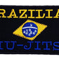 Brazilian Jiu Jitsu Patch (4 Inch) Iron/Sew-on Badge BJJ