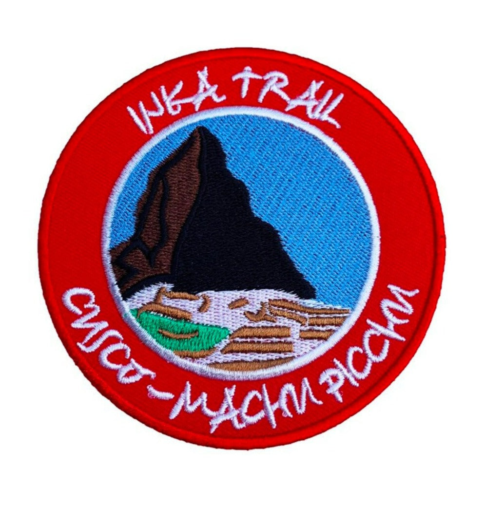 Inca Trail Cusco Machu Picchu Peru Patch (3,5 Inch) Iron-on Badge
