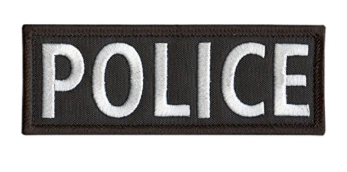 Police Patch (5 Inch) Velcro Badge Law Enforcement Costume Gift