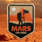 Mars Explorer Patch (3.5 Inch) Embroidered Iron on Badge NASA Space Craft Occupy Mars Elon Musk Red Planet