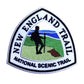 New England Trail Patch (3.5 Inch) Iron-on Badge National Scenic Trail