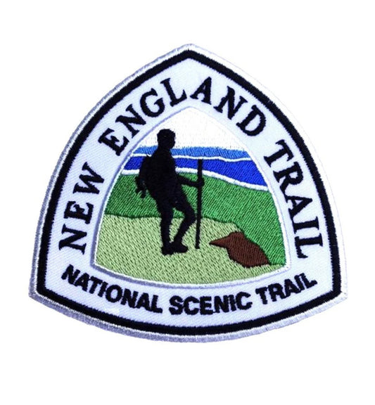 New England Trail Patch (3.5 Inch) Iron-on Badge National Scenic Trail