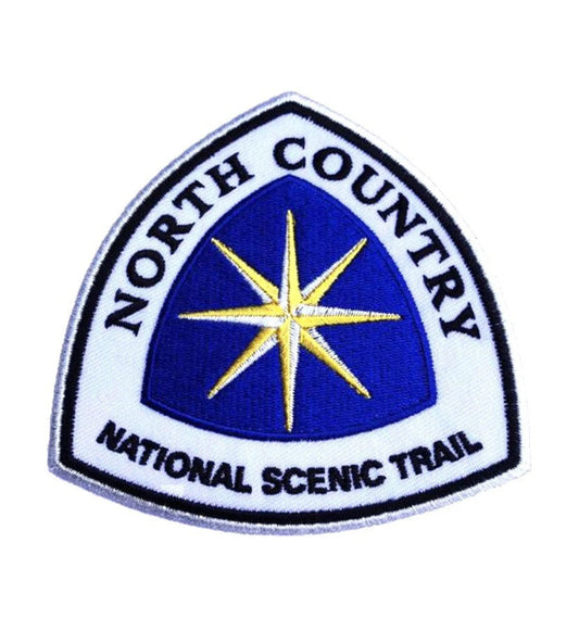 North Country National Scenic Trail Patch (3.5 Inch) Iron-on Badge