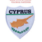 Cyprus Flag Patch (3 Inch) Velcro Badge (Hook + Loop)