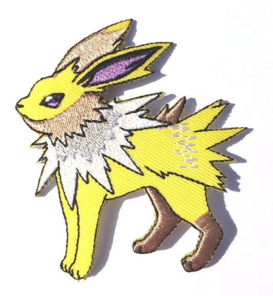 Jolteon Patch (3 Inch) Iron/Sew-on Badge Pokémon Patches