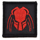 Predator Patch (2 Inch) Embroidered Velcro Hook and Loop Badge Alien Movie Costume Patches