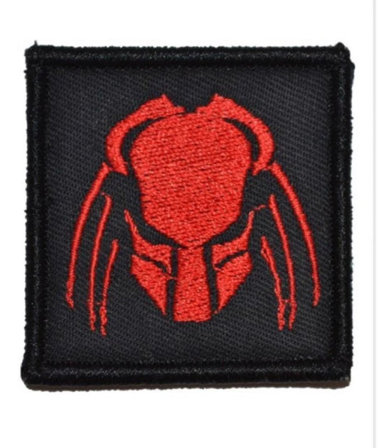 Red First Aid Kit Patch (3.5 Inch) Velcro Badge (Hook & Loop