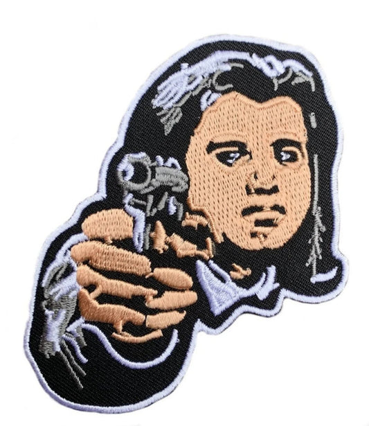 Vincent Vega Patch (3.5 Inch) Velcro Hook and Loop Pulp Fiction Badge Tactical Military Army Costume Patches
