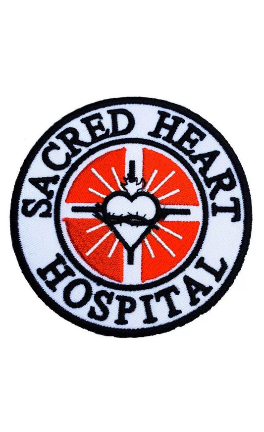 SCRUBS Sacred Heart Hospital Patch (3.5 Inch) Iron or Sew-on Badge TV Comedy Series Costume Patches