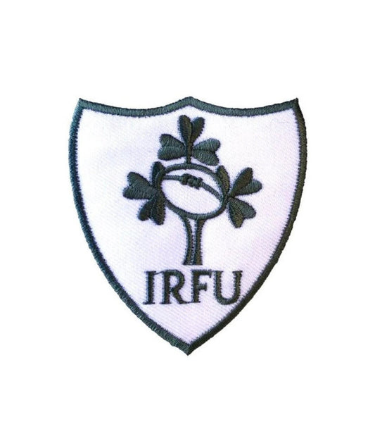 IRFU Patch (3 Inch) Embroidered Iron-on or Sew-on Badge Ireland Rugby Crest Irish Emblem Patches