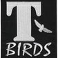 T-Birds Patch (8 Inch) Extra Large Iron-on Badge Grease Movie Souvenir Patches