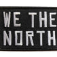 We The North Patch (3x2 Inch) Iron or Sew-on Badge Raptors DIY Costume Patches