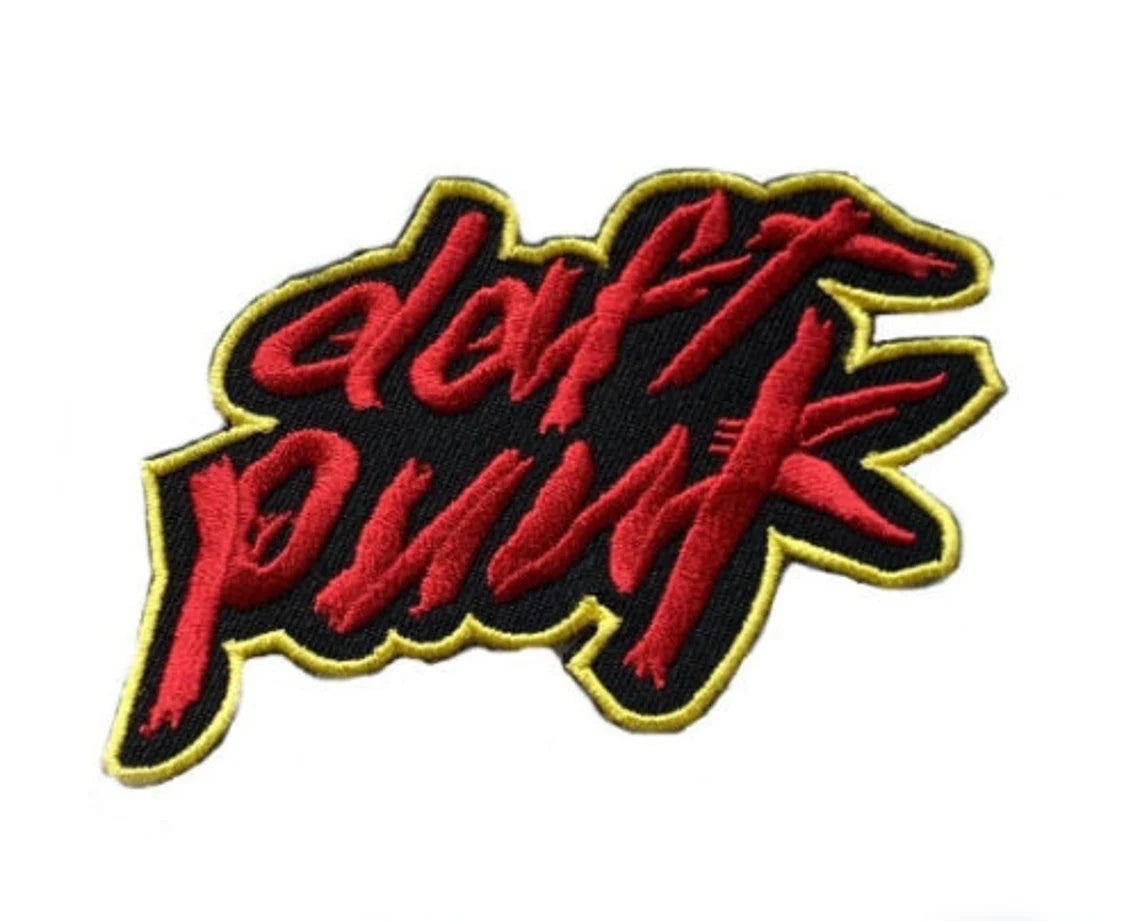 XL Daft Punk Patch (8.5 Inch) Iron or Sew-on Music Badges Tribute Patches