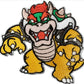 Bowser Patch (3.5 Inch) Super Mario Brothers Iron or Sew-on Badges Cartoon DIY Costume Patches