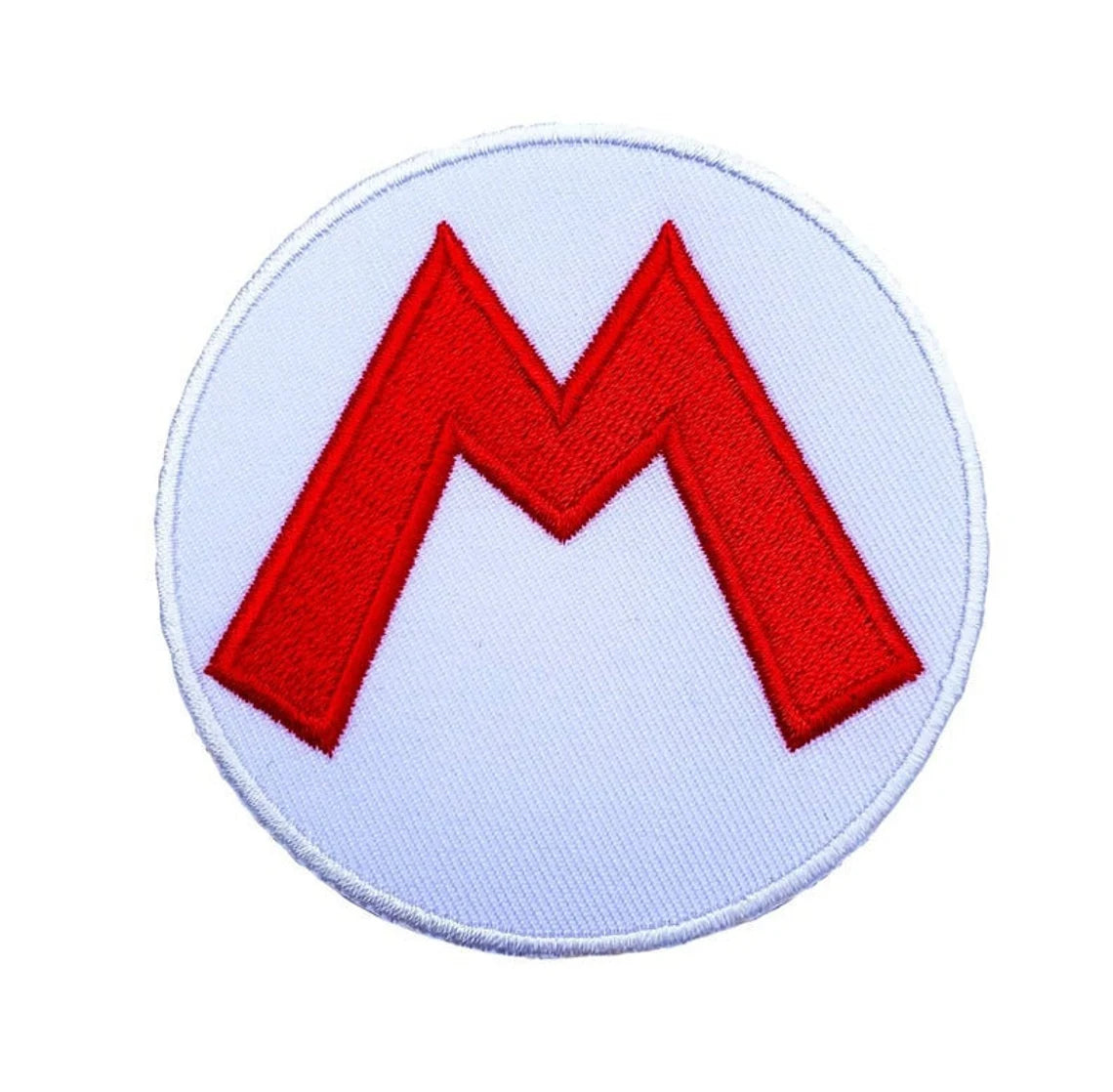 Mario + Luigi Logo Patch (3 Inch) Super Mario Brothers Iron or Sew-on Badges Costume Patches