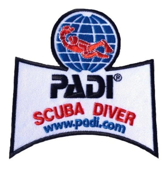 PADI Scuba Diver Patch (3.5 Inch) Iron/Sew-on Badge Scuba Diving Diver Patches