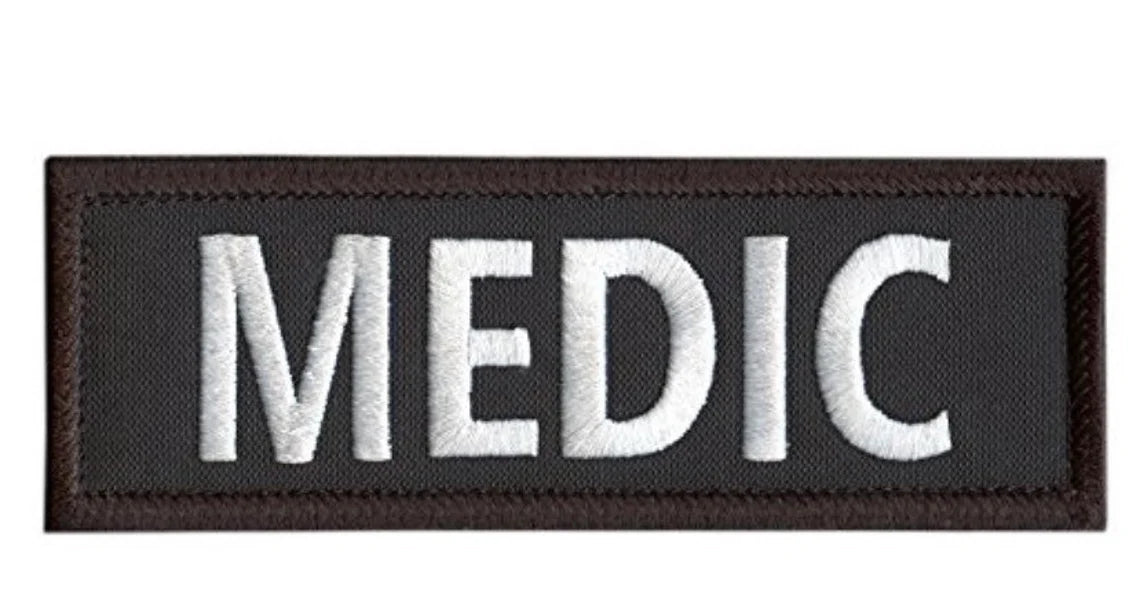 Medic Patch (5 Inch) Velcro Hook and Loop Badge