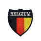 Belgium Flag Patch (3 Inch) Velcro Badge